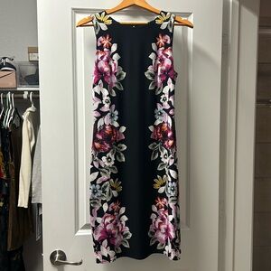 WHBM lined floral dress